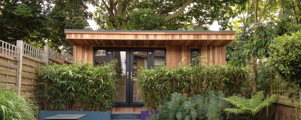 Contemporary garden rooms