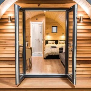 Glamping Pod Front